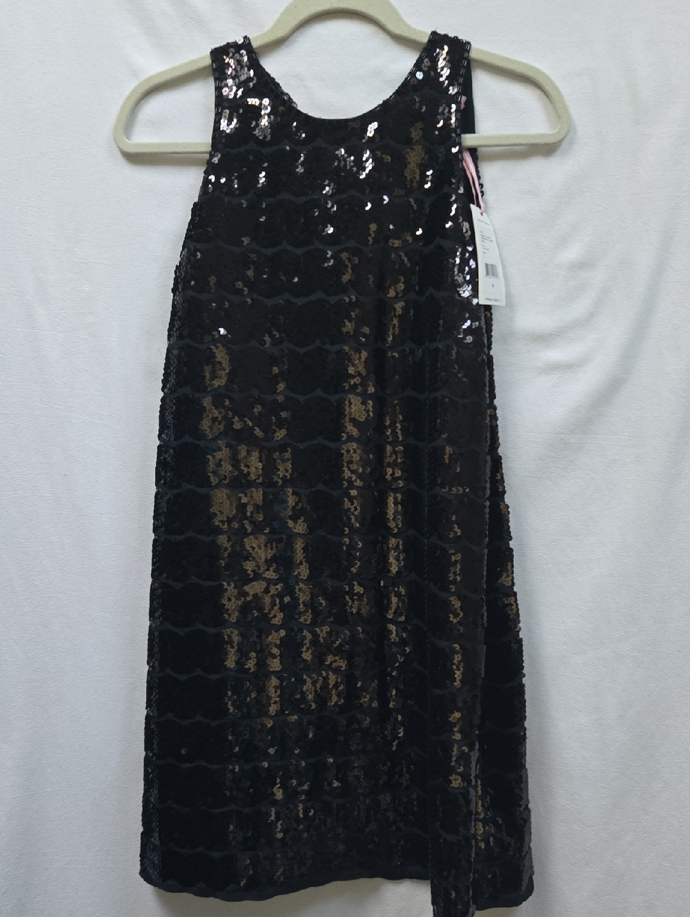 Vineyard Vines Black Sequin A-Line Skirt